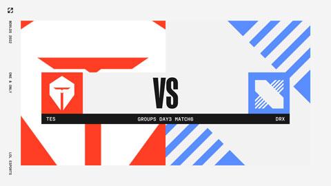 LoL_공식 - [TES vs DRX] / 2022 LoL 월드챔피언십 그룹 스테이지 DA...