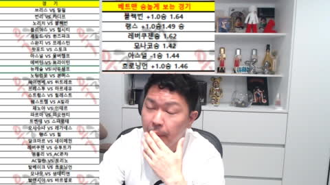 욱하는형 - [장독대][스포츠분석]  해축 35경기  MLB  야구 15경기 ...