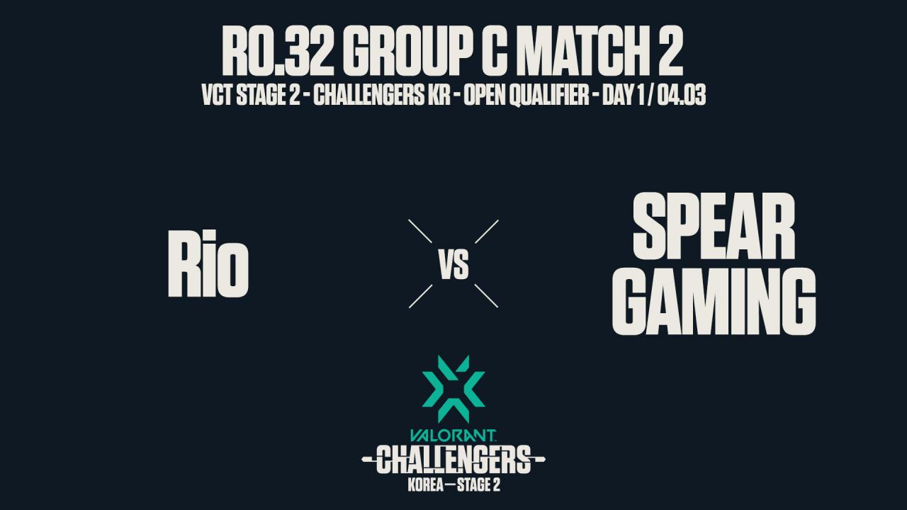 RIO vs SPG 예선 1일차 / 2021 VCT KR 스테이지 2 | SOOP VOD