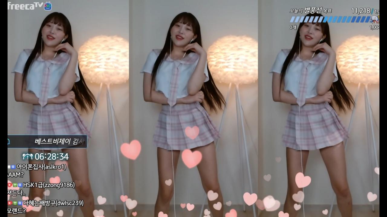 클립 쪼다혜🤩💯 ㅡ 교복💥댄스👅 Wow🍭♥️♥️♥️ 아프리카tv Vod 