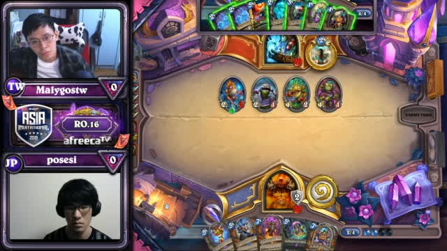 [AHAI] HearthStone Asia Invitational S2 : Ro.16 Group B 日本「Posesi」選手出場 ...