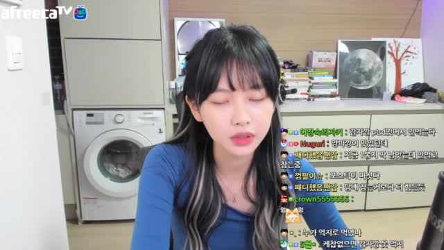 [클립]나처럼 감자깡에 빠져봐~ 아님 고구마깡~ 고말숙누나 | 아프리카Tv Vod