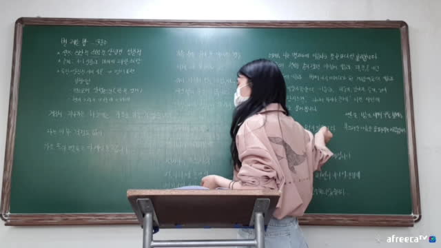 시대인재D 국어 고2 신림 별헤는밤 | 아프리카Tv Vod