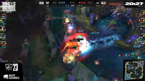 .울프 - 울챔스 / KT vs JDG #Worlds23