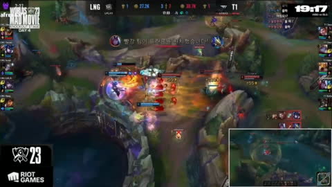 .울프 - 울챔스 / WBG vs BLG #Worlds23